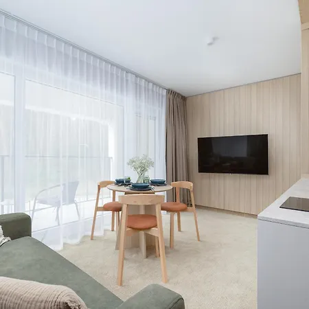 Sea Shell Cozy With Balcony Near The Sea In By Renters Appartement Łukęcin